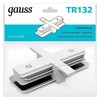 Миниатюра фото коннектор прямой gauss tr132 | 220svet.ru
