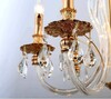 Миниатюра фото подвесная люстра rivoli melanie 1020-206 б0047907 | 220svet.ru