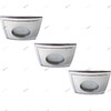 Миниатюра фото встраиваемый светильник arte lamp aqua a5444pl-3ss | 220svet.ru