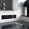 Миниатюра фото розетка с заземлением шторками и usbх2 werkel черные матовый w1171508 | 220svet.ru