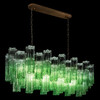 Миниатюра фото подвесная люстра loft it murano 10580/1000r clear green | 220svet.ru