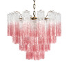 Миниатюра фото подвесная люстра loft it murano 10580/600 clear pink | 220svet.ru