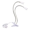Миниатюра фото настольная лампа uniel фитолето tli-281 white e27x2 plant ul-00010305 | 220svet.ru