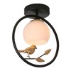 Миниатюра фото потолочный светильник escada 1113/1p black | 220svet.ru