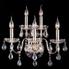 Миниатюра фото бра с хрусталем eurosvet treasure 3600/5 золото | 220svet.ru