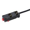 Миниатюра фото питание боковое трековое однофазное черное для pro lightstar barra 505117 | 220svet.ru