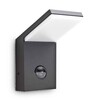 Миниатюра фото уличный настенный светодиодный светильник ideal lux style ap sensor antracite 4000k | 220svet.ru