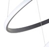 Миниатюра фото подвесная светодиодная люстра zortes ringolight zrs.33320.120c | 220svet.ru
