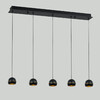 Миниатюра фото подвесной светильник md21001034-5b black/gold delight collection | 220svet.ru