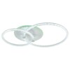 Миниатюра фото потолочная светодиодная люстра profit light 8024/2 wht | 220svet.ru
