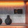 Миниатюра фото розетка с заземлением werkel черные матовый w1171008 | 220svet.ru
