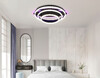 Миниатюра фото потолочная светодиодная люстра с пультом ду rgb ambrella light acrylica disk fa8524 | 220svet.ru