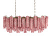 Миниатюра фото подвесная люстра loft it murano 10580/1000r pink | 220svet.ru