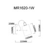 Миниатюра фото бра myfar sara mr1620-1w | 220svet.ru