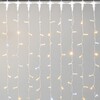 Миниатюра фото гирлянда занавес с колпачком 2 x 2 м белый 220в, 400 led, провод прозрачный пвх, ip65 ltc pcl402cap-10-2w | 220svet.ru