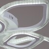 Миниатюра фото потолочная светодиодная люстра reluce 09827-3.3-5+5 wh | 220svet.ru