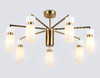 Миниатюра фото потолочная люстра на штанге ambrella light heigh light cl lh56126 | 220svet.ru