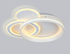 Миниатюра фото потолочный светодиодный светильник с пультом ambrella light acrylica disk fa8511 | 220svet.ru