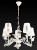 Миниатюра фото подвесная люстра toplight madlyn tl5630d-05wh | 220svet.ru