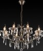 Миниатюра фото подвесная люстра toplight zoe tl7220d-08ab | 220svet.ru
