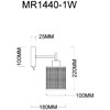 Миниатюра фото бра myfar mr1440-1w | 220svet.ru