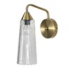 Миниатюра фото бра indigo campana 13028/1w brass v000508 | 220svet.ru