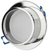 Миниатюра фото светильник встраиваемый декоративный эра dk99 ch под лампу mr16 gu5.3 хром б0058394 | 220svet.ru