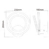 Миниатюра фото настенный светильник demarkt аурих 496029202 | 220svet.ru