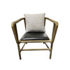 Миниатюра фото полукресло roomers furniture hac6018-oak/a006b-2/cp155 | 220svet.ru
