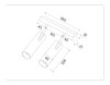 Миниатюра фото трековый магнитный светодиодный светильник 48v ambrella light gl3902 | 220svet.ru