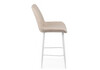 Миниатюра фото барный стул woodville седа бежевый белый 632598 | 220svet.ru