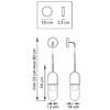 Миниатюра фото бра lightstar ramo 690617 | 220svet.ru
