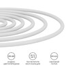 Миниатюра фото комплект светодиодного неона apeyron 220в, 6вт/м, 300лм/м, 4000к, smd 2835, 144д/м, круглый, d=14, 10м, ip65 (сетевой шнур, заглушка, крепеж - 10шт) 1 | 220svet.ru