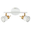 Миниатюра фото спот arte lamp almach a1906pl-2wh | 220svet.ru