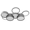 Миниатюра фото потолочный светодиодный светильник loft it pin 10317/7 grey | 220svet.ru