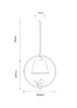 Миниатюра фото подвесной светильник arte lamp passero a4289sp-1wh | 220svet.ru