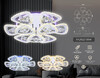 Миниатюра фото потолочный светодиодный светильник с пультом ambrella light acrylica fa2922 | 220svet.ru