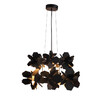 Миниатюра фото подвесная люстра inodesign hydrangea black 45.480 | 220svet.ru