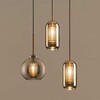 Миниатюра фото подвесной светильник imperium loft catch smoky 186740-23 | 220svet.ru