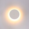 Миниатюра фото уличный настенный светодиодный светильник arte lamp nimbo a4506al-1wh | 220svet.ru