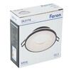 Миниатюра фото встраиваемый светильник feron dl3116 51939 | 220svet.ru