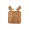 Миниатюра фото менажница дубовая &quot;олень&quot; малая 23х16 uneca | 220svet.ru
