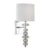 Миниатюра фото бра crystal lux armando ap1.2 chrome | 220svet.ru