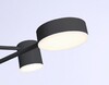 Миниатюра фото подвесная светодиодная люстра ambrella light comfort linetech fl51686 | 220svet.ru