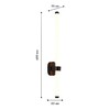 Миниатюра фото настенный светильник favourite lingering 4860-1w | 220svet.ru