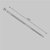 Миниатюра фото светильник светодиодный штанговый maytoni points axity c101cl-l1000-24w3-6k-b | 220svet.ru