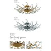 Миниатюра фото потолочная люстра lightstar isabelle 791184 | 220svet.ru