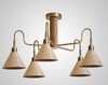 Миниатюра фото потолочная люстра на штанге inodesign domenic 44.4275 | 220svet.ru