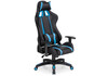 Миниатюра фото компьютерное кресло woodville blok light blue / black 15137 | 220svet.ru