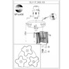 Миниатюра фото потолочная люстра st luce onde sl117.302.03 | 220svet.ru